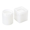 2Pcs DIY Column & Cube Silicone Pen Pot Molds DIY-TAC0005-M-2