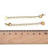 201 Stainless Steel Curb Chain Extender SA-CBA0FDA-01G-07-3