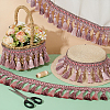 About 6M Polyester Tassel Ribbons OCOR-PH0006-13B-4