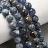 Natural Kyanite/Cyanite/Disthene Beads Strands G-G272-A01-8mm-1