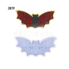 Bat Food Grade Silicone Halloween Pendant Decration Molds SIMO-PW0006-054-1