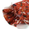 Christmas Theme Cloth Printed Storage Bags ABAG-F010-02C-01-3