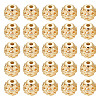 Beebeecraft 30Pcs Alloy Hollow Beads PALLOY-BBC0001-08-1