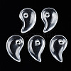 Transparent Glass Pendants GLAA-S066-003C-1