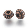 Tibetan Style Spacer Beads LS-TIBEB-Q39-R-FF-1