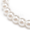 ABS Plastic Imitation Pearl Beaded Stretch Bracelet with Alloy Enamel Charms for Kids BJEW-JB08524-04-6