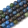 Natural Turquoise Beads Strands G-P574-A04-8mm-2