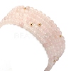 5Pcs 5 Style Natural & Synthetic Mixed Gemstone & Pearl & Shell Star Beaded Stretch Bracelets Set BJEW-JB09495-8