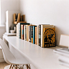 Non-Skid Iron Bookend Display Stands AJEW-WH0548-104-6