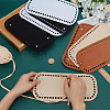 8Pcs 4 Colors Rectangle Felt Bag Bottom FIND-PH0024-17B-3