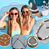 3 Strands 3 Styles Freshwater Shell Beads Strands SHEL-GA0002-32-5