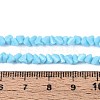 Opaque Glass Beads Strands GLAA-N019-4mm-18-2