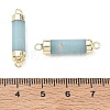 Natural Gemstone Links connectors G-F527-11B-4