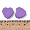 Spray Painted Wood Beads WOOD-L023-01A-3