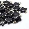 Star Synthetic Blue Goldstone Pendants G-Q367-06-1