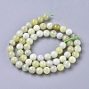 Natural Sinkiang Jade Beads Strands G-L538-036-6mm-3