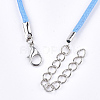 Waxed Cord Necklace Making NCOR-T001-29-3