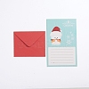 Christmas Pop Up Greeting Cards and Envelope Set DIY-G028-D05-3
