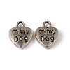 Tibetan Style Charms Pendants X-TIBEP-A123278-AS-LF-3