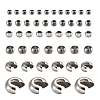 304 Stainless Steel Crimp Beads STAS-TA0004-11P-2
