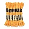 10 Skeins 6-Ply Polyester Embroidery Floss OCOR-K006-A48-1