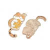 Alloy Enamel Pendants ENAM-A013-01A-G-2