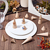 12Pcs 3 Styles Wooden Ring Displays RDIS-SC0001-04-4