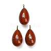 Natural Red Jasper Pendants GG-CBA4625-02G-03-1