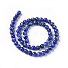 Natural Lapis Lazuli Beads Strands X-G-I258-01-2
