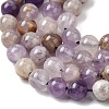 Natural Chevron Amethyst Beads Strands G-L552H-06A-6
