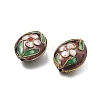 Handmade Cloisonne Beads CLB-Q002-08B-2