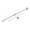 DIY Alloy Beadable Crochet Hooks AJEW-A064-02D-2