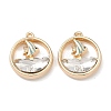 Alloy Glass Pendants FIND-B061-05G-B04-1