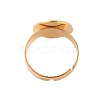 Adjustable 304 Stainless Steel Finger Rings Components X-STAS-F149-21G-E-3