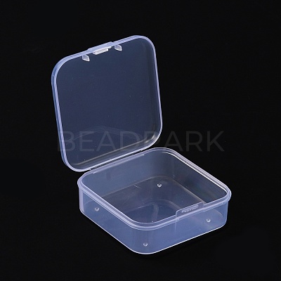 Transparent PP Bead Storage Containers CON-WH0084-23-1
