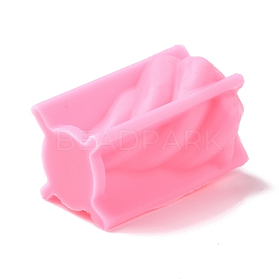 Twisted Cone Candle Food Grade Silicone Molds DIY-D071-05B-1