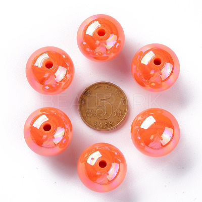 Opaque Acrylic Beads X-MACR-S370-D20mm-20-1
