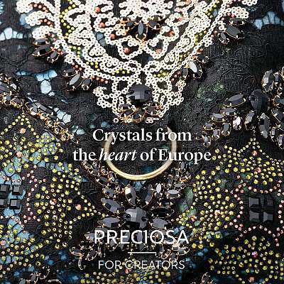 Preciosa® MAXIMA Crystal No Hotfix Flatback Stones Y-PRC-NSS16-60310-1