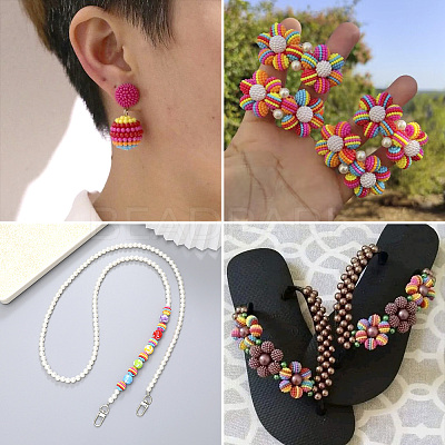 Resin Waxberry Beads RESI-TA0003-14C-1