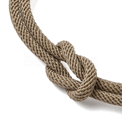 3MM Round Nylon Braided Cord Bracelet Making FB-CBAA152-03G-1