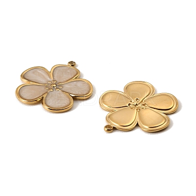 304 Stainless Steel Enamel Pendants STAS-I371-26G-02-1