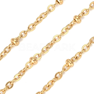 Ion Plating(IP) 304 Stainless Steel Cable Chains CHS-K002-88G-1