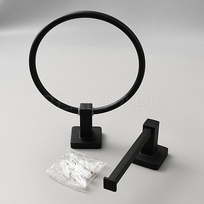 Stainless Steel & Alloy Paper Roll Holders AJEW-WH0709-123-1