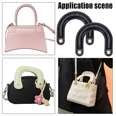 PU Leather Travel Bag Handles FIND-WH0111-206B-1