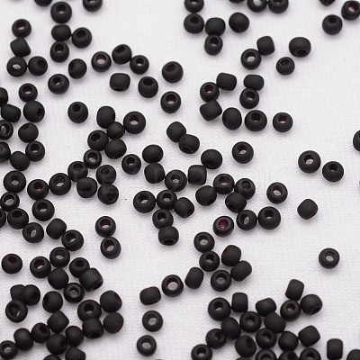 12/0 Round Glass Seed Beads SEED-J015-F12-M49-1