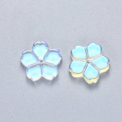 Transparent Glass Beads GLAA-S190-006C-01-1