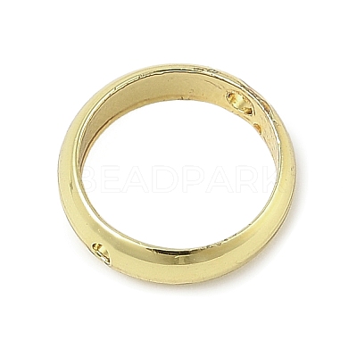 Brass Beads Frame KK-K297-52G-02-1