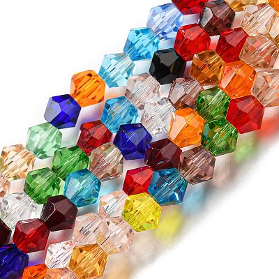 Transparent Glass Beads Strands EGLA-A039-T4mm-D29-1
