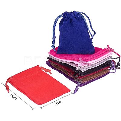 Rectangle Velvet Pouches TP-NB0001-02-1