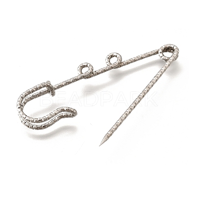304 Stainless Steel Safety Pins Brooch Findings STAS-K252-11A-P-1